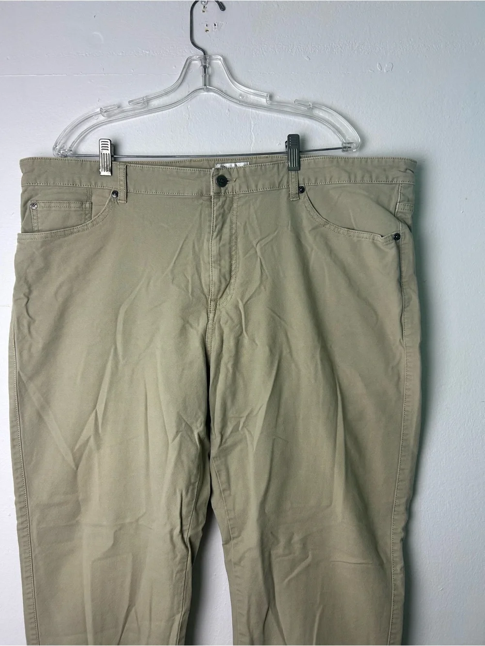 Peter Millar Men Size 42X30 Fairfield Garment Dyed Denim Light khaki
